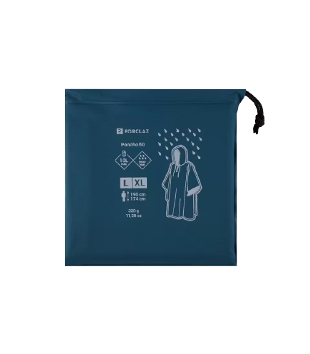 Capa impermeable de trekking